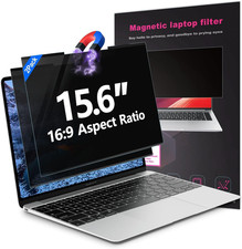 2Pack Magnetic 15.6 Inch Laptop Privacy Screen 16:9 Aspect Ratio, Removable picture