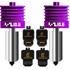 2PK MPVD Hotend 0.6Mm for Bambu Lab X2D/P2S H2/A1 Series Nozzle Upgrade picture