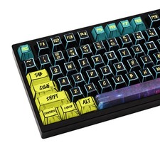 Black PBT Keycaps Japanese Manga Theme Custom Mechanical Keyboard Keycaps picture