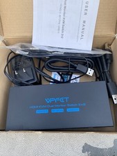✅ VPFET VP-SW220 HDMI KVM Dual Monitor Switch 2 x 2 Switcher PC Extended Display picture