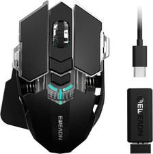 EWEADN G5 Wireless Gaming mouse 12800 Adjustable DPI Ergonomic Mouse with 6 RGB picture