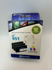 HP 951 Ink Compatible Cyan Magenta Yellow 3 Pack Standard Ink Cartridges    picture
