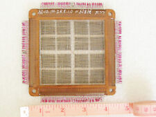 Rare USSR Magnetic Ferrite Core Memory Plate BP-20 RAM 4096 bit 1977 + Manual picture