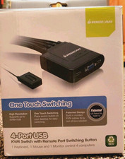 IOGEAR GCS24U)4-Ports External KVM switch VGA/USB New Open Box picture