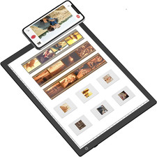 Slide Viewer Light Box, Ultra-Thin A4 USB Powered Light Scanner for Photo Slide picture
