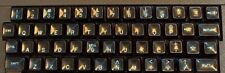 ✅  ⌘ Apple II Bell and Howell BLACK KEY CAPS , Price is for One Key Cap picture