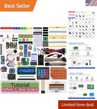 Comprehensive Raspberry Pi 5 Starter Kit – 128 Projects & Python Coding Guides picture