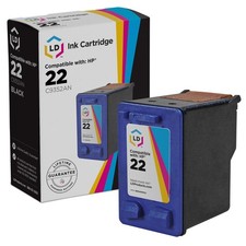 LD Replacement Replacement fits with HP22 HP-22 C9352AN 22 Color Ink Cartridge picture