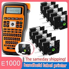 E1000 Industrial handheld label printer E1000pro Heat Shrink Label Maker machine picture
