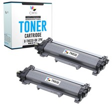 2-Pack Compatible CMYi TN830 Black Toner fits Brother HL-L2405W L2420DW L2460DW picture