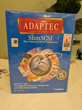 Adaptec SlimSCSI 1460A-2 SCSI Adapter PC Card Kit APA-1460D NEW SEALED picture