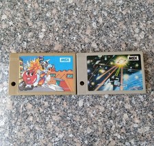 Vintage Lot of 2 MSX Games Sony ( Sparkie - Battle Cross ) صخر 😊 picture