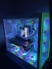 All White Gaming PC picture