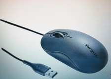 Open Box Targus USB Optical Mouse #AMU81USZ - Black with 3 Buttons and Scroll picture