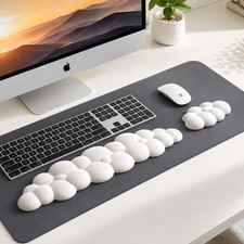 Cloud Shaped Wrist Rest Pad Soft Keyboard Mouse Support Cushion Anti Slip Base picture