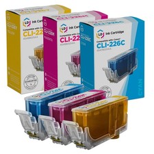 LD 3pk ink Set for Canon Cli226: CLI226C CLI226M CLI226Y Pixma Printers picture