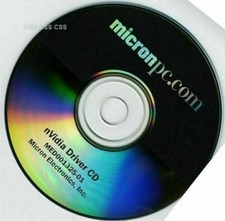 Micron Electronics Inc. PC nVidia Driver CD picture