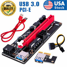 NEW Ethereum PCI-E 1x to 16x Powered USB3.0 GPU Riser Extender Adapter Card 009s picture