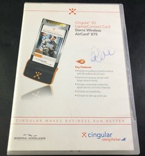 Sierra Wireless AirCard 875 Cingular 3G Laptop Connect Card Broadband Vk04 picture