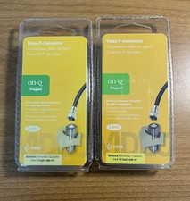 On-Q Legrand Video F-Connector (F3481-DM-V1)  Almond , Brand New in Package picture
