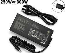 ASUS 250W 300W Laptop Charger A25-250P1A Rectangle Tip Power Supply AC Adapter picture