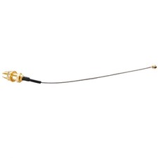 HQRP Cable / adaptador SMA hembra a IPEX (UFL) para antenas inalámbricos WiFi picture