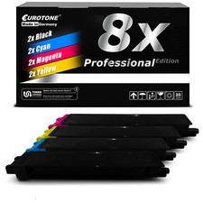 8x Eurotone Pro Toner for Kyocera Taskalfa 2551-ci picture
