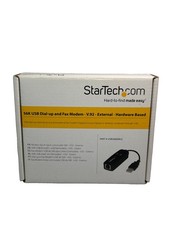 StarTech.com USB 2.0 Faxmodem 56K Externes DialUp V.92 Modem USB56KEMH2, NEU OVP picture