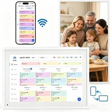 TABWEE Digital Calendar Family Wall Planner Smart Calendar Meal planning WIFI 6 picture