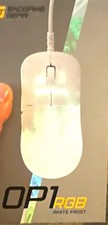 Endgame Gear OP1 RGB Wired Optical Gaming Mouse, RGB Lighting, White picture