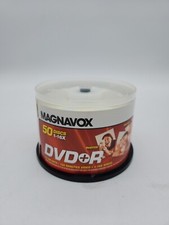 Magnavox DVD+R 50 Disc Pack 4.7 GB Data 120 mins Video 1-16X Speed picture