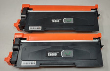 SHEENGO Two Compatible High Yield Toner Cartridges Replacement for Brother TN660 picture