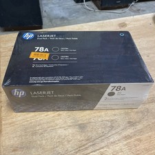 2 Pack HP LaserJet 78A Black Ink Print Toner Cartridge CE278A OEM Genuine NEW picture