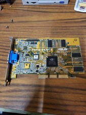 ASUS TNT2-VANTA NVidia 8MB AGP Video Graphics Card Rev. 1 5184-3942 VGA picture