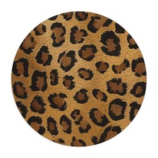 Leopard Print Mouse Pad | Brown Cheetah Pattern Desk Mat picture