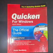 Quicken for Windows 8th Edition Official Guide Deluxe & Premier Book English picture