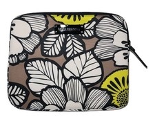 Vera Bradley Citron Neoprene Tablet Case Sleeve Ipad 10x8 Padded Zipper N29 picture