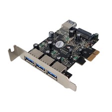 SIIG Superspeed DP USB 3.0 4-Port PCI-e Adapter BNW2452X JU-P40611-S2 picture