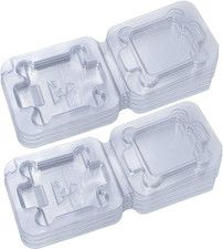 14Pcs Universal CPU Protection Box 5.5X6.5Cm Computer CPU Case Tray Flip Top Con picture