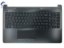 New For HP 15-DA 15-DR 15-DA0012DX 15-DA0053WM Palmrest Case Keyboard L20386-001 picture