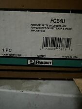 PANDUIT FCE4U Opticom Rack Mount Fiber Enclosure Black 4 RU 12 Ports picture