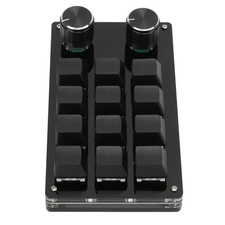 One Handed Macro Mechanical Keyboard 12 Key Multifunction DIY Programmable AYCE picture