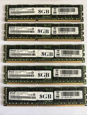 Lot of 5 SMART SGB7D1G4ABS85P2-SD NetApp 107-00102+A0 8GB ECC DDR3 Server RAM picture