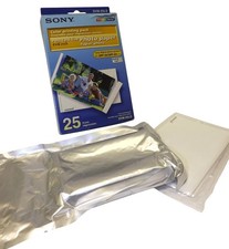 Sony SVM-25LS 4x6 Inch Photo Paper For Digital Printers 25 Sheets Super Coat picture