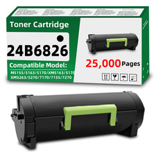 24B6826 Toner Cartridge Compatible for Lexmark XM7270 XM5270 XM7170 XM7163 7263 picture