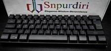 Snpurdiri V700 60% Gaming Keyboard, 61 Keys Multi Color RGB Illuminated LED. picture