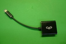 New C2G USB Type C to DVI Adapter Cable Black 80524 29483 picture