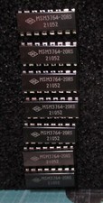 New OKI Data 200ns 16-DIP 64K-Bit Fast Page Mode DRAM Memory MSM3764-20RS 7-Pack picture