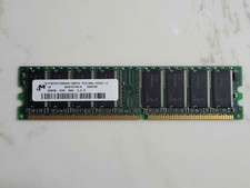 Micron MT8VDDT3264AG-265C4 PC2100U-25331-Z 256MB DDR 266MHz PC Memory RAM Stick picture