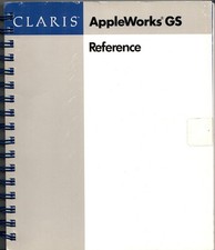 AppleWorks GS Reference Manual [Spiralbound, 1988] Claris Corporation picture